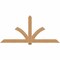 Ekena Millwork Redmond Smooth Timber Gable Bracket, Western Red Cedar, 96"W x 44"H x 3 1/2"D x 5 1/2"F, 11/12 Pitch GBW096X44X0406RED00SWR - alternate 1